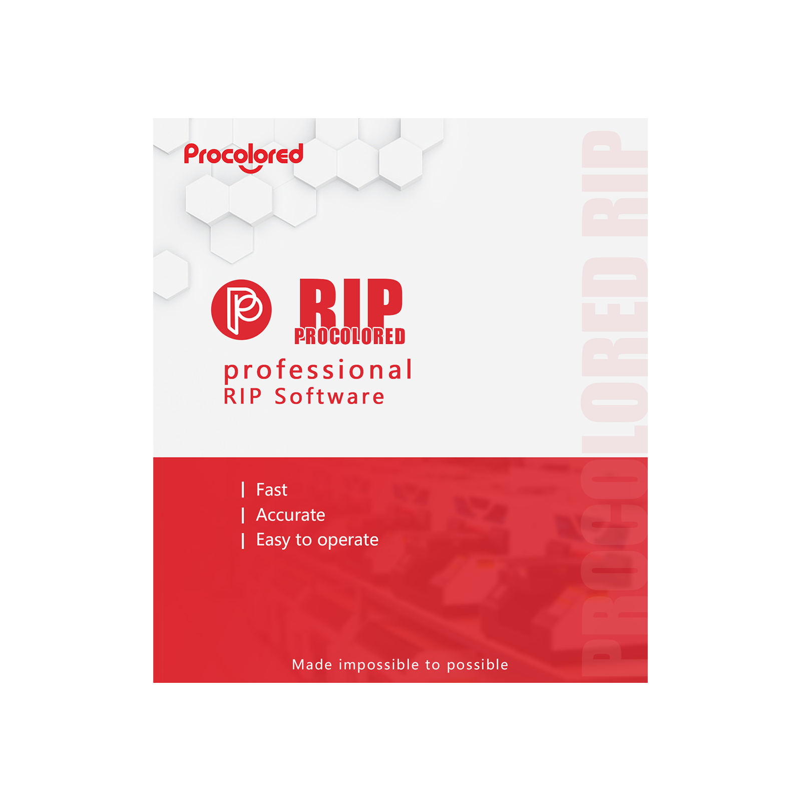 Clé USB pour Procolored RIP V2.3 ou Version Ultérieure