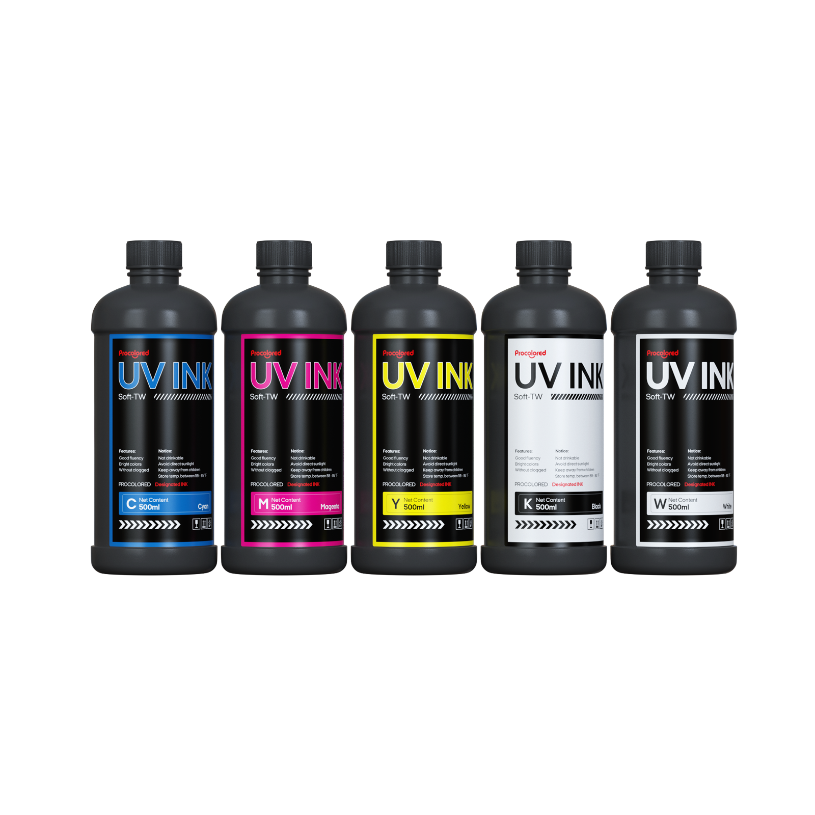 Procolored Encre pour imprimante UV DTF 500 ml